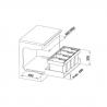 BLANCO 521475 kosz FLEXON II Low 90/4