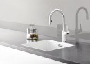 BLANCO 521359 bateria CARENA-S Vario szarość skały/chrom silgranit-look