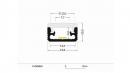 StrongLumio profil LED Floor 8 anodowane aluminium 3000mm