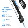 StrongLumio LED - Lampa z czujnikiem ruchu, czarna