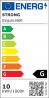 StrongLumio taśma LED neon „T” 4x10 mm 24V 9,6W (168 LED/m) IP67, biała ciepła
