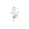 BLANCO 527974 Bateria Luneoo-S Satin Gold