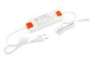 K-StrongLumio LED COB 24V 12W/m neutralny, srebrny, osłona przezroczysta, 3 m