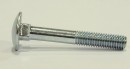 Śruba do bram M8x65 DIN 603, cynk biały