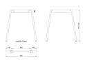 MILADESIGN stelaż Mobilar M6307–S biały
