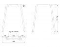 MILADESIGN stelaż Mobilar M6306E–S biały
