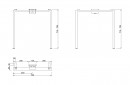 MILADESIGN stelaż Quark Q7607 srebrny