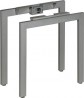 MILADESIGN stelaż Quark Q7206 srebrny