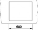 BLANCO 514773 zlewozmywak DALAGO 6-F antracyt z korkiem SILGRANIT PuraDur