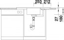 BLANCO 515073 zlewozmywak ZIA 9 E kawowy z korkiem automat. SILGRANIT PuraDur