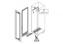 HETTICH 9117223 DISPENSA Prowadnica z pełnym wysuwem 100 kg ClickFix