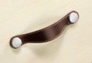 HETTICH 9113647 Uchwyt GELA 128 skóra czarna