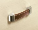HETTICH 9113453 Uchwyt AGLIANO 96 brązowy/stal nierdzewna