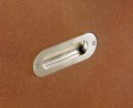 HETTICH 9070693 Uchwyt DODONA 120/92 szczotkowana stal nierdzewna