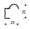 SEVROLL 00490 Focus 18 mm rączka 2,7 m, srebrna