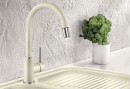 BLANCO 521457 bateria MIDA-S biały ruchoma wylewka silgranit-look