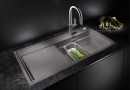 BLANCO 521359 bateria CARENA-S Vario szarość skały/chrom silgranit-look