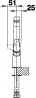 BLANCO 521267 bateria AVONA chrom
