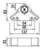 REHAU rehau-267988 baza bez kołków, bez podpórki