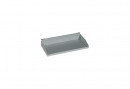 MILADESIGN metalowa półka A5 M-AS-032, czarna