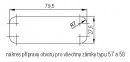 LEHMANN Zamek numeryczny 57.03 prawy Z0001, 4 znaki, B