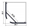 LP-profil Corner 30 alu anodowane  2000mm