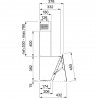 FRANKE Okap 110.0361.890 FPJ 615 V BK A czarne szkło