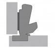 HETTICH 9099600 SENSYS 8657 TH52 165°, nakładany, bez SiSy
