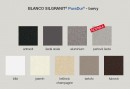 BLANCO 520502 zlewozmywak ZIA 5 S antracyt z korkiem SILGRANIT PuraDur