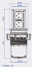 BACHMANN 928.007 Elevator home, 2 x gniazdko