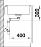BLANCO 519150 zlewozmywak METRA XL 6 S-F antracyt z korkiem SILGRANIT PuraDur