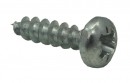 StrongFix Wkręt PZ 5x40 łeb półokrągły ocynk biały PZ2
