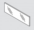 BLUM ZE7V482G front szklany Legrabox 600/70mm