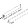 K-BLUM Legrabox M 600 mm/70 kg, Tip-on, stal nierdzewna, expando