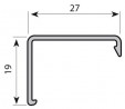 REHAU profil kryjący Frame ALU 230L