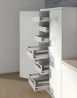 HETTICH 9121222 ARCITECH bok 450/126 P srebrny