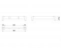 MILADESIGN stelaż niski Mobilar M6306-K biały