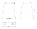 MILADESIGN stelaż Mobilar M6306–S biały