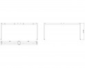 MILADESIGN stelaż Mobilar M6316 czarny
