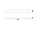 MILADESIGN profil ramy stołu G5 ST541-36 antracyt