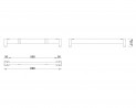 MILADESIGN stelaż niski Mobilar M6307-K antracyt
