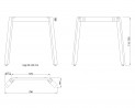 MILADESIGN stelaż Mobilar M6308–SL antracyt