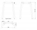 MILADESIGN stelaż Mobilar M6306E–SL antracyt