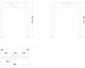 MILADESIGN stelaż Quantum Q7306 antracyt
