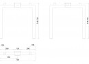 MILADESIGN stelaż Quantum Q7107 antracyt