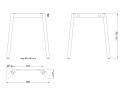 MILADESIGN stelaż Mobilar M6307E–SL srebrny