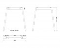 MILADESIGN stelaż Mobilar M6307E–S srebrny