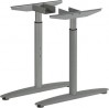 MILADESIGN stelaż regulowany środkowy Linear LN3102R srebrny
