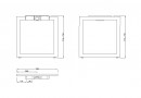 MILADESIGN stelaż Quark Q7207-Z srebrny