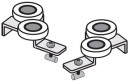 SEVROLL 10136 wózek górny Simple (10 mm Fala) asymetryczny L+P